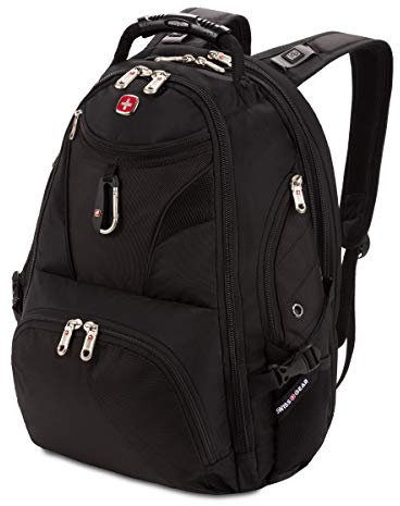 SwissGear Zaino per computer portatile, Nero, 17-inch