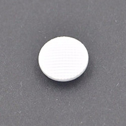1 x Thumb Grip Stick Cap Cover Thumbsticks Joystick Cap for PSP 1000 PSP 1001 Fat (White)