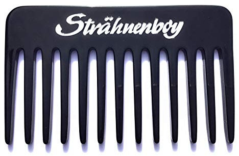 Strähnenboy Peine para mechas, 10 cm, 13 dientes, dentado grueso (10)