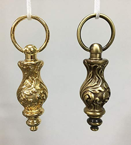 TENDICORDA TENDA CASA ANFORA CLASSICO FIOCCHI ORO LUCIDO TENDICORDA PER TENDE TENDIFILO BASTONE TENDA POMELLO TENDA ACCESSORI TENDAGGI TENDICORDE TENDE BASTONE PER TENDA (BRONZO)