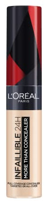 L'Oréal Paris Infallible 24H More Than Concealer, Full-coverage, Longwear and Matte Finish, 320 Porcelain