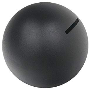 HMF 48924 Spardose Kugel mit Schlüssel | Sparbüchse | Durchmesser 10 cm