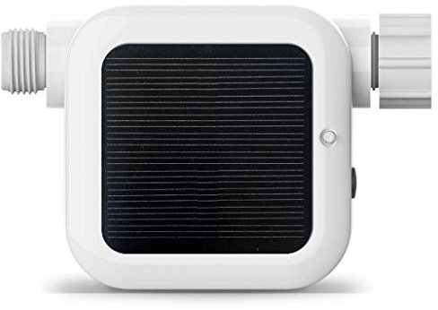 Netro Pixie - Timer intelligente per tubo per irrigazione, collegato a WiFi, alimentato a energia solare, con sensore meteo