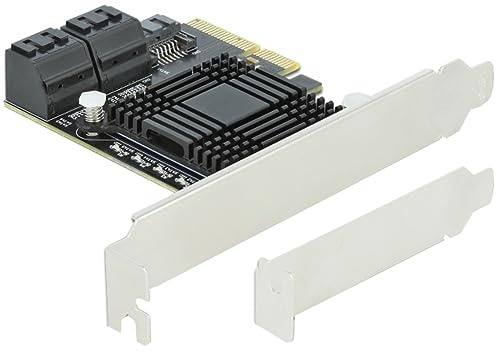 Delock 5 Port SATA PCI Express x4 Karte - Low Profile Formfaktor