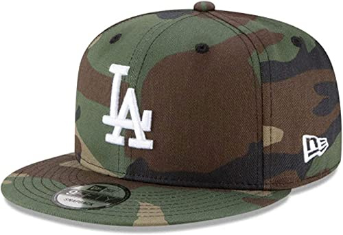 New Era Men's Snapback, Los Angeles Dodgers Camo, One Size, Los Angeles Dodgers Camo, One Size