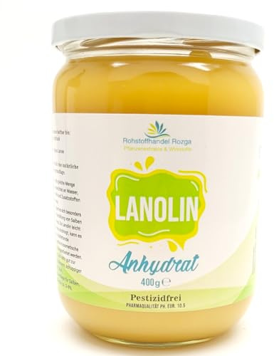 Lanolin anhydrat PHARMAQUALITÄT petizidfrei 100g (400g)