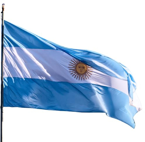 Bandiere Internazionali Mondiali - Bandiera (Argentina) - Bandiera Argentina 90x150 cm - Mondiali