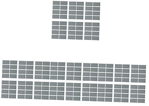 Lurrose 400stücke Selbstklebende Scratch off Aufkleber Rechteckige Rubbelkarten Für Kreative Bastelideen Überraschungen Und Spiele