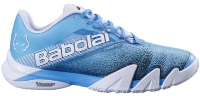 Babolat Herr Jet Premura Jl Padelskor Ljusblå Padelsko - Vit 40,5