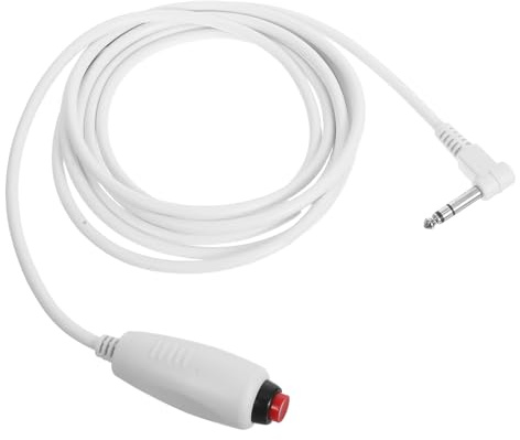 Operitacx Cavo Infermiera Sostitutivo Cavo Con Pulsanti Rossi Clip Per Lenzuola Compatibile Con Stazioni Infermieristiche Per Ospedali e Metri