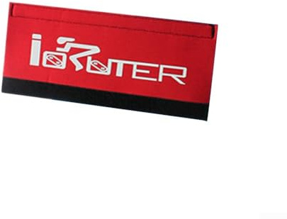 Yhenlovtt Kettenschutz Most für Fahrrad Rahmenschutz mit Fahrrad für Kettenstrebenschutz Neopren - Einfache Abdeckung Halterung Plus Waschbares Design für Passungen (Rot)