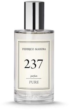 Pure 237 Damparfym 50 ml | Fruktig Blommig Orientalisk Doft | Svarta Vinbär, Pion, Vanilj och Mysk | 20% Essens | Intensiv och Långvarig
