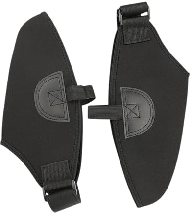 SheerFaring Ski Cubiertas Botas Protector Cubrebotas Impermeable Neopreno Resistente Adecuado para Hombres Mujeres Adultos Deportes de Invierno Esquí Actividades