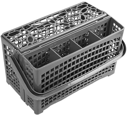 Universal Knife Fork Storage Basket Multifunctional Dishwasher Basket Foldable Cutlery Holder Dishwasher Rack Basket Accessory