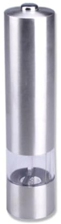 DRESSOOS Molinillo de Pimienta de Acero Inoxidable y Salero Electrónico Molienda Automática y Ajuste de Grosor para Cocina y Fiestas