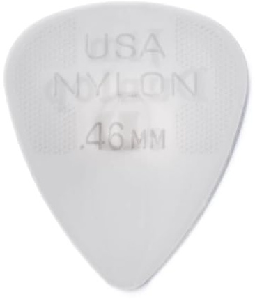Dunlop JD-44P.46.46mm Nylon Standard Guitar Picks, 12 PCS