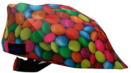 COOLCASC Fahrradhelm Bezug – Universal & Schützend – Lustige und Originelle Designs – Einheitsgröße für Kinder und Erwachsene