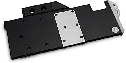 EK Water Blocks 3831109819401 Ventilateur, Refroidisseur et radiateur Carte Graphique Bloc d'eau Noir, Métallique