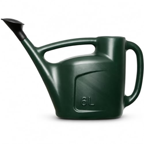 ACCURATE Watering Can comes complete with sprinkler rose and is ideal for light watering around your garden.-GREEN