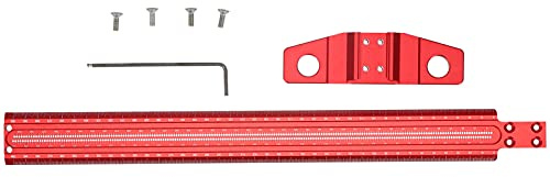 Aluminium Alloy T Square Ruler 400mm Precision T Square with Removable Scriber for Woodworking Drafting Layout Marking Metric Carpenter Measuring Tool for DIY Art Framing
