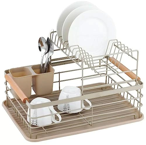 KING HOFF 2-stufiger Geschirrtrockner, Abtropfgestell, Geschirrabtropfgestell 43x32x27cm