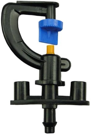 Têtes d'arrosage rotatives à réfraction - Buse rotative de Type G - Buse de pulvérisation Douce réglable pour pelouse arbustes, serres commerciales, Arbres fruitiers