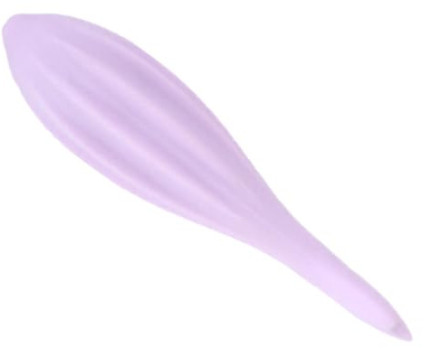 MUSISALY Tragbarer Gesichtsroller mit Ergonomischem Griff Manuelles Gesichtsmassagegerät aus Silikon und Runder Form zum Schutz der Haut für Frauen Beim Täglichen Gebrauch