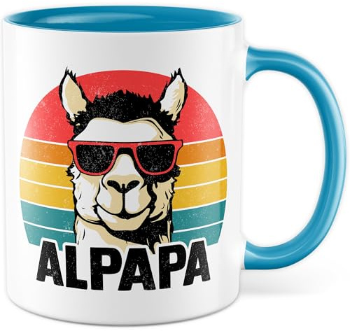 Tasse mit Lustigem Spruch – Geschenk Alpapa – Kaffeetasse 330ml aus Keramik – Sarkasmus, Witz, Büro, Geschenkidee – Kaffee-Becher