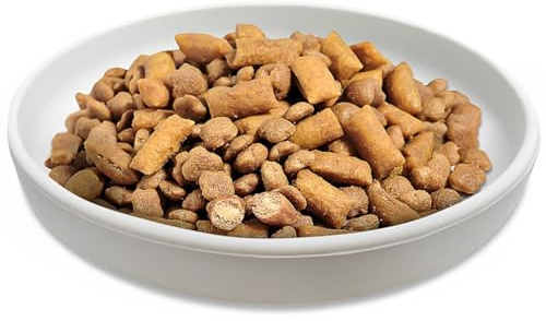 Xpieoyrm Futternapf für Katzen, Silikon Futterschale, Trinkschale oval, Flache Katzennäpfe zur Linderung von Schnurrhaarmüdigkeit, Trinkschale Tiernäpfe für Trockenfutter und Nassfutter