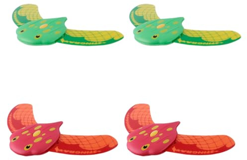 Sarini 4 Pcs Underwater Gliders, Devil Fish Design Diving Pool Toys, Fun Swimming Toys for Summer Party, Beach and Swim Training,