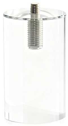 Bordben i akryl, Akryl Möbelben Paket om 4 Transparent 10-22cm Med Skruvar(17cm)