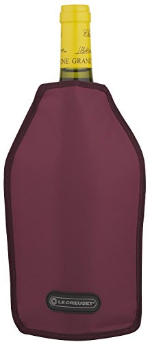Le Creuset Wine Accessories Wine Bottle Cooler Sleeve - Burgundy