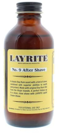 Layrite No.9 Aftershave, 4 oz