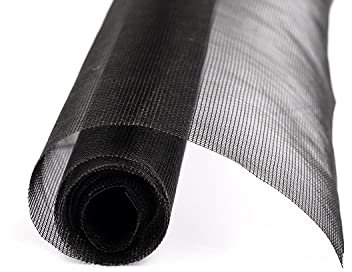 empasa Insektenschutz Fiberglas Fliegengitter Meterware Gaze Gewebe Fliegenschutz Mückengitter Mückennetz Ersatzgewebe UV- und witterungsbeständig, zuschneidbar, verschiedene Breiten wählbar