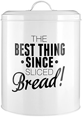 Premier Housewares Juego de Botes, Metal, Blanco, 23 x 23 x 26 cm