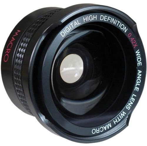 Super Wide Hi Def Fisheye Lens for Panasonic Lumix DMC-GX85 DC-GX850 (37mm Compatible)