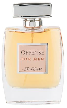 Diane Castel Offense for Men Eau de Parfum | Fragranza Maschile Intensa | Profumo Duraturo | 100 ml Spray