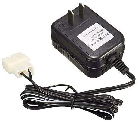 Wall Charger AC Adapter Power for Charging QVC Blue Black-White Pink Pink-Purple Yellow Kid Motorz Lil Police Patrol 3-Wheel Motorcycle 6V-Battery