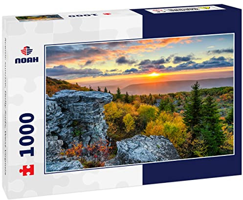 Noah Jigsaw Puzzle Scenic Sunrise, Dolly Sods, West Virginia 1000 Pieces