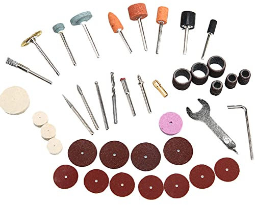 smashing Accesorios para amoladoras | Accesorios para Herramientas Multiusos 40 Piezas - Brocas para Amoladora Troqueles Preparación Superficies Tiras Esmerilado Pulido