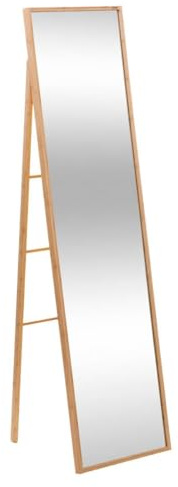 Five Wandspiegel aus Bambus, 41 x 160 cm