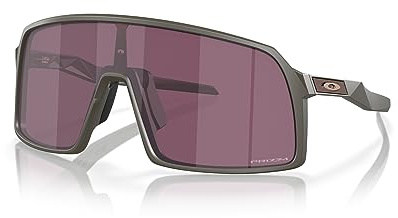 Oakley Herren Oo9406 Sutro Rechteckige Sonnenbrille, Matt Olive/Prizm Road Black, 37 mm