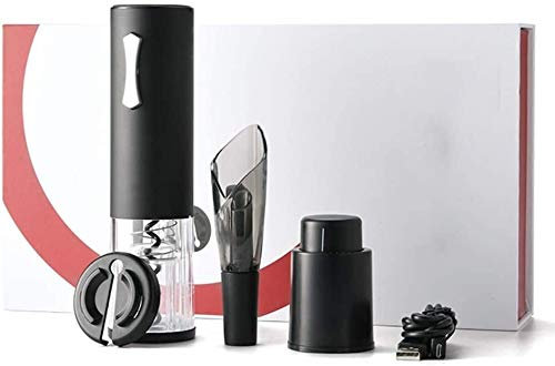 NISMIA Cavatappi,Apribottiglie Vino Apribottiglie Apribottiglie Cavatappi Cavatappi Apribottiglie for Vino Set Regalo Cavatappi in Acciaio Inossidabile Apribottiglie Elettrico Aeratore for Vino Vuoto