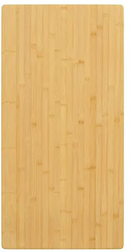 prissent Tischplatte 40x80x4 cm Bambus Ersatztischplatte Bambus Tischplatte Bambusmöbel Vielseitige Tischplatte für Couchtische Beistelltische Bartische Telefontische Konsolentische