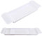 Plateau de Baignoire en Plastique Extensible avec Design d'écoulement pour Verres à vin, tablettes, téléphones d'aromathérapie, Peignes, Bougies, Produits de Bain (Blanc)