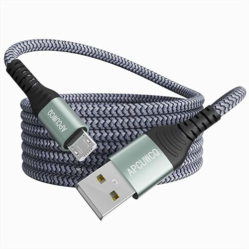 Micro USB Kabel 3M Nylon USB Kabel High Speed Android Handy Ladekabel für Samsung Galaxy S7/ S6/ J7/ Note 5,Xiaomi,Huawei, Wiko,Motorola,Nokia,Kindle usw