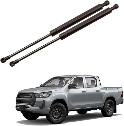 SSCOR Car Bonnet Gas Struts For Toyota Hilux 2015-2023,Front Bonnet Hood Gas Shock Dampers Spring Bar,Hood Lift Support Struts Replace Accessories