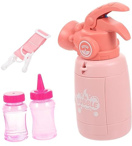 UPKOCH Ensemble De Souffleur De Bulles Automatique pour Enfants Style Extincteur