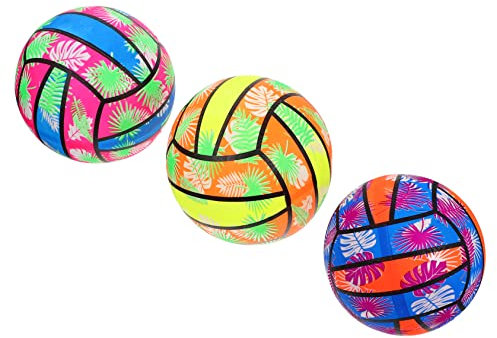 UPKOCH 3stücke Aufblasbare Wasser-Volleyballs Für Strand Und Pool Durchmesser Bunte Spielzeuge Zufälligen Farben Für Familien Und Freunde Leicht Zu Transportieren