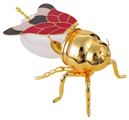F Fityle Pot de miel d'abeille, récipient à court terme, récipient créatif décoratif moderne, sucrier pour le thé, le petit déjeuner, les aliments, les sirops, L